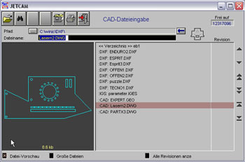 JETCAM entwickelt neue CAD-Einlesefunktionen