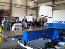 Erstes Open House bei Firma Chronz