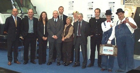 Vorbereitungen f�r die Blechexpo 2005 